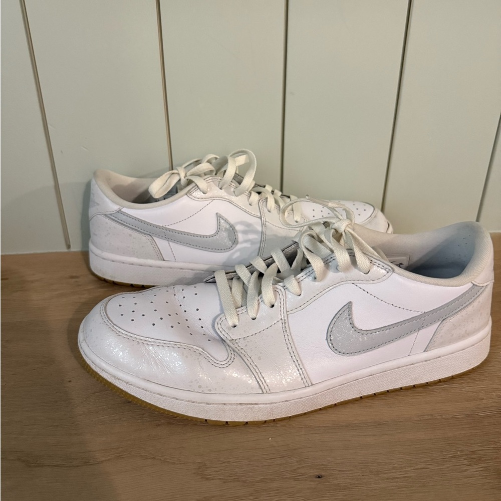 Nike Air Jordan White Golf Shoes